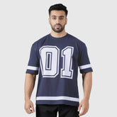 ONE BLUE Oversized Shirt