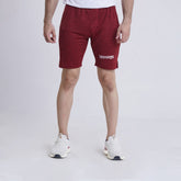 Hybrid Maroon Shorts