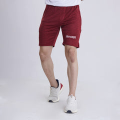 Hybrid Maroon Shorts