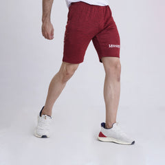Hybrid Maroon Shorts