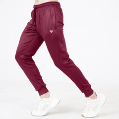 POLY Fleece Maroon Mens Trouser