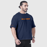 Dark Blue Unstoppable Oversized Tee