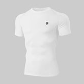 MuscleFit White Compression TEE