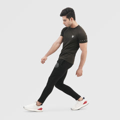 Elegance Moss Half Sleeve Tee