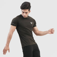 Elegance Moss Half Sleeve Tee