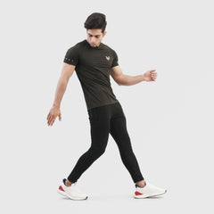 Elegance Moss Half Sleeve Tee