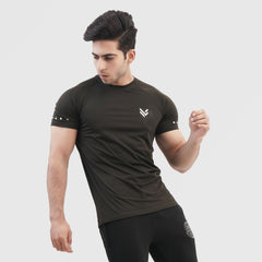 Elegance Moss Half Sleeve Tee