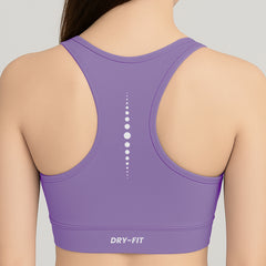 Flexi Light Purple Sports Bra