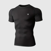 MuscleFit Black Compression TEE