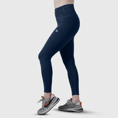 Dark-Blue Basic Leggings
