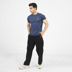 Heather Navy H/S Tee