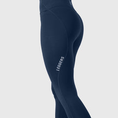 Aesthetic Navy Blue Leggings