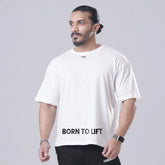 LIFT WHITE OVERSIZED TEE