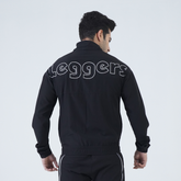 ATHLEISURE BLACK SPORTS JACKET