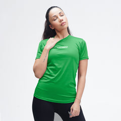 FireFlow Green Women Half Sleeve