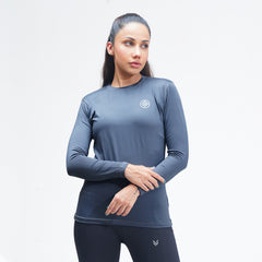 FireFlow Gray Women Full Sleeve