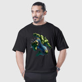 Hulk Black Oversized Shirt