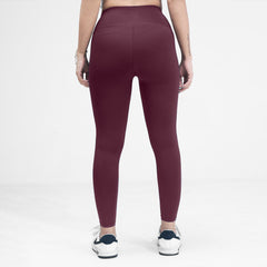Maroon Aura Leggings