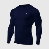 MuscleFit Navy Full Compression Shirt