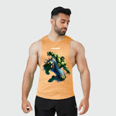 Hulk Orange Tank Top