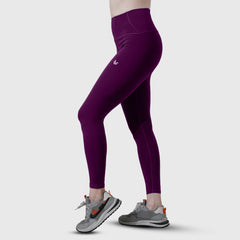 Purple Basic Leggings