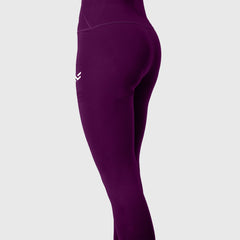 Purple Basic Leggings