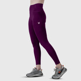 Purple Basic Leggings