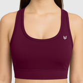 Flexi Maroon Sports Bra