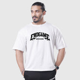 EndGame White Oversized Shirt