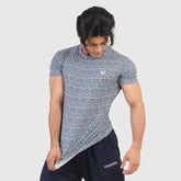 Navy Leaf-SUB H/S Tee