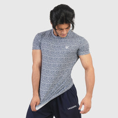 Navy Leaf-SUB H/S Tee