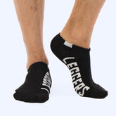 LOW CUT BLACK ANKLE SOCKS | Pair of THREE