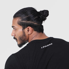 WILD BLACK COMPRESSION TEE