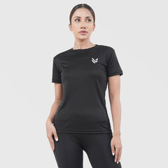 VITAL BLACK HALF SLEEVE