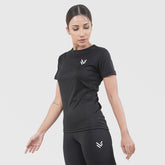 VITAL BLACK HALF SLEEVE