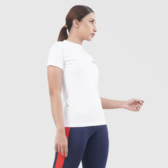 TRAINING WHITE HALF SLEEVE