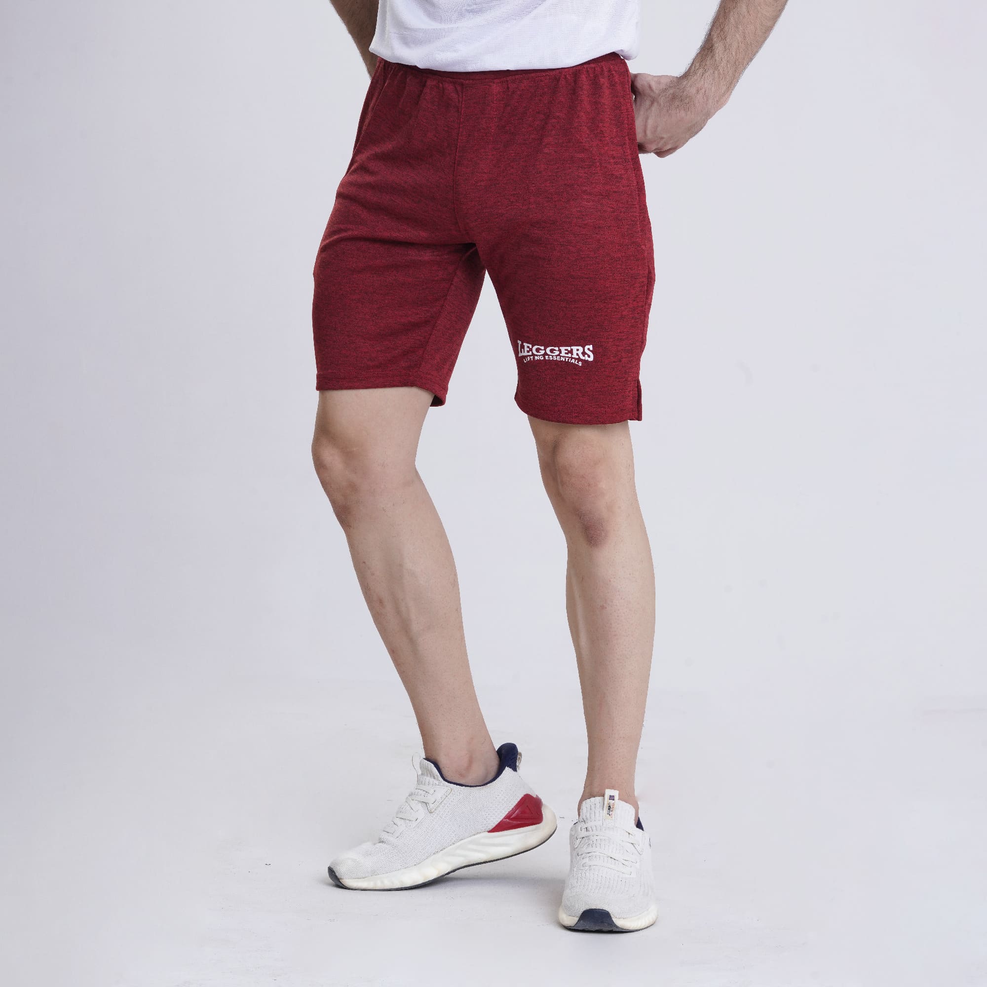 Hybrid Maroon Shorts