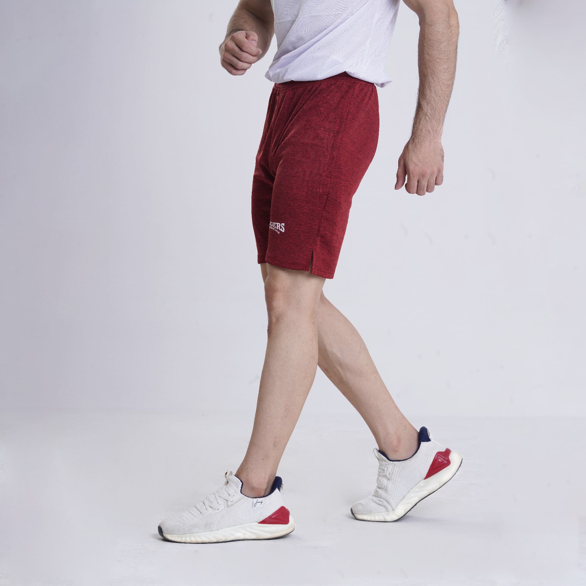 Hybrid Maroon Shorts