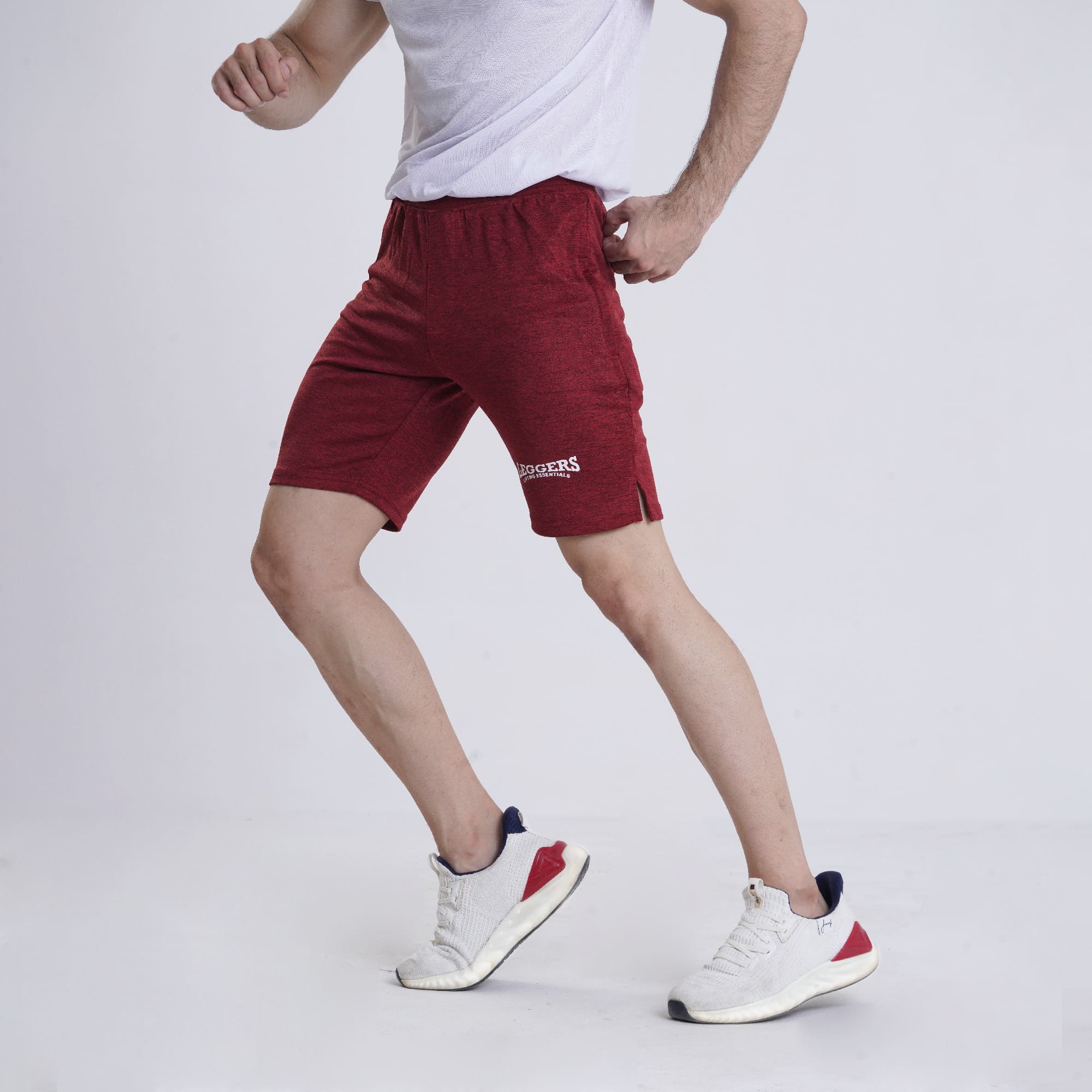 Hybrid Maroon Shorts