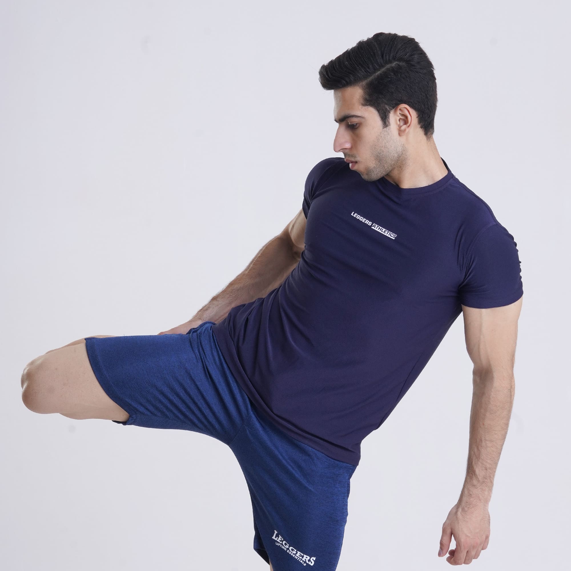 Stellar Navy Half Sleeve Tee
