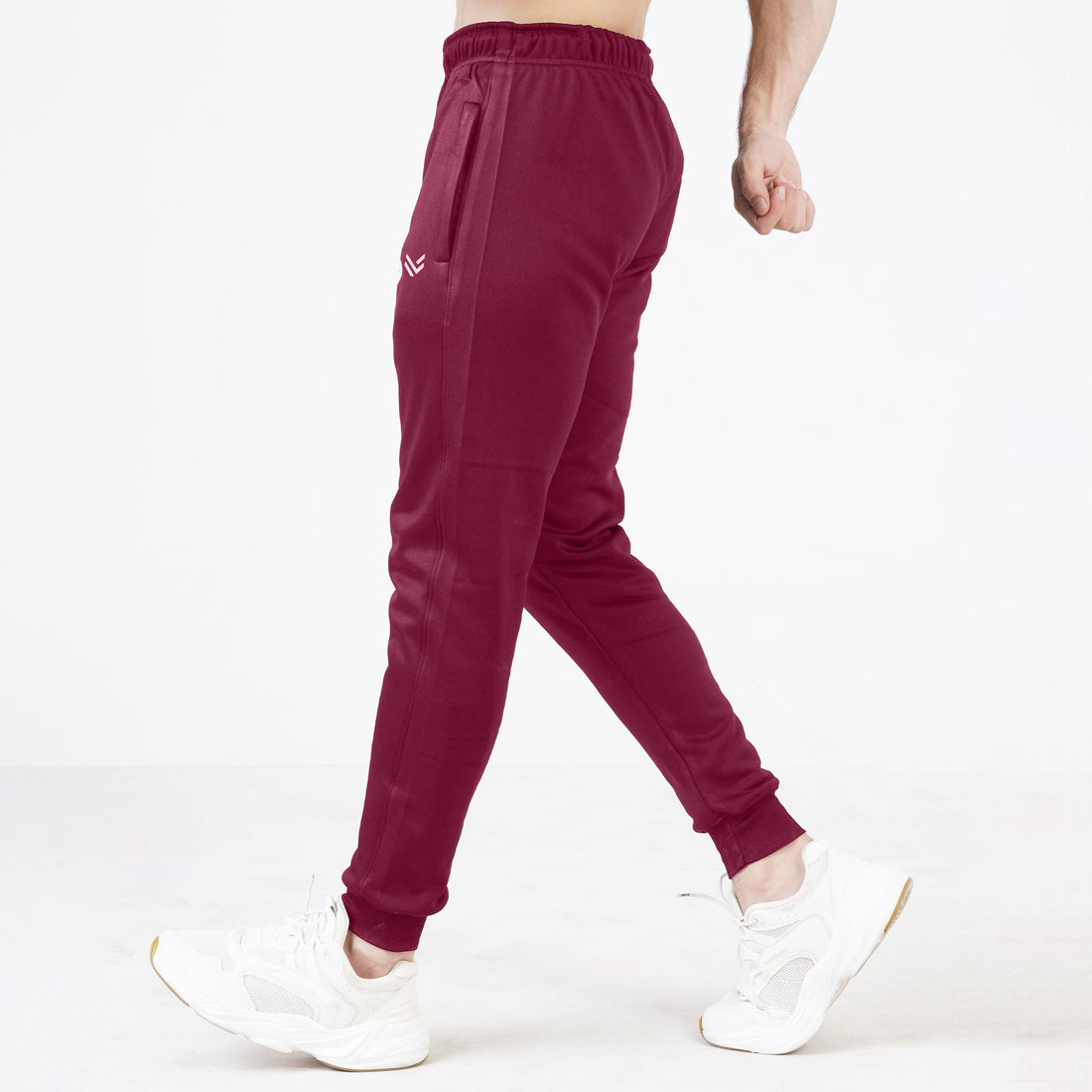 POLY Fleece Maroon Mens Trouser