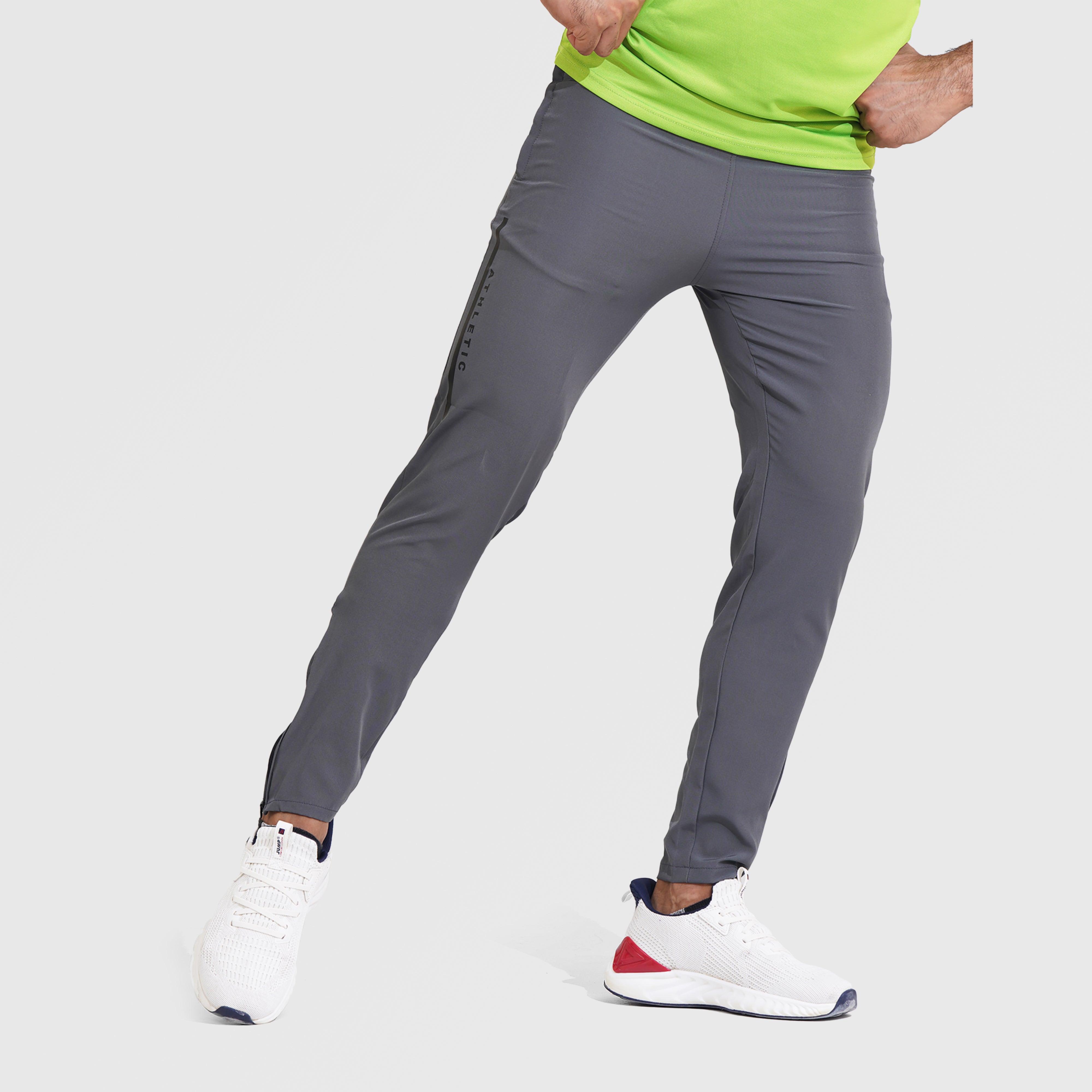 ATHLETIC GRAY TROUSER