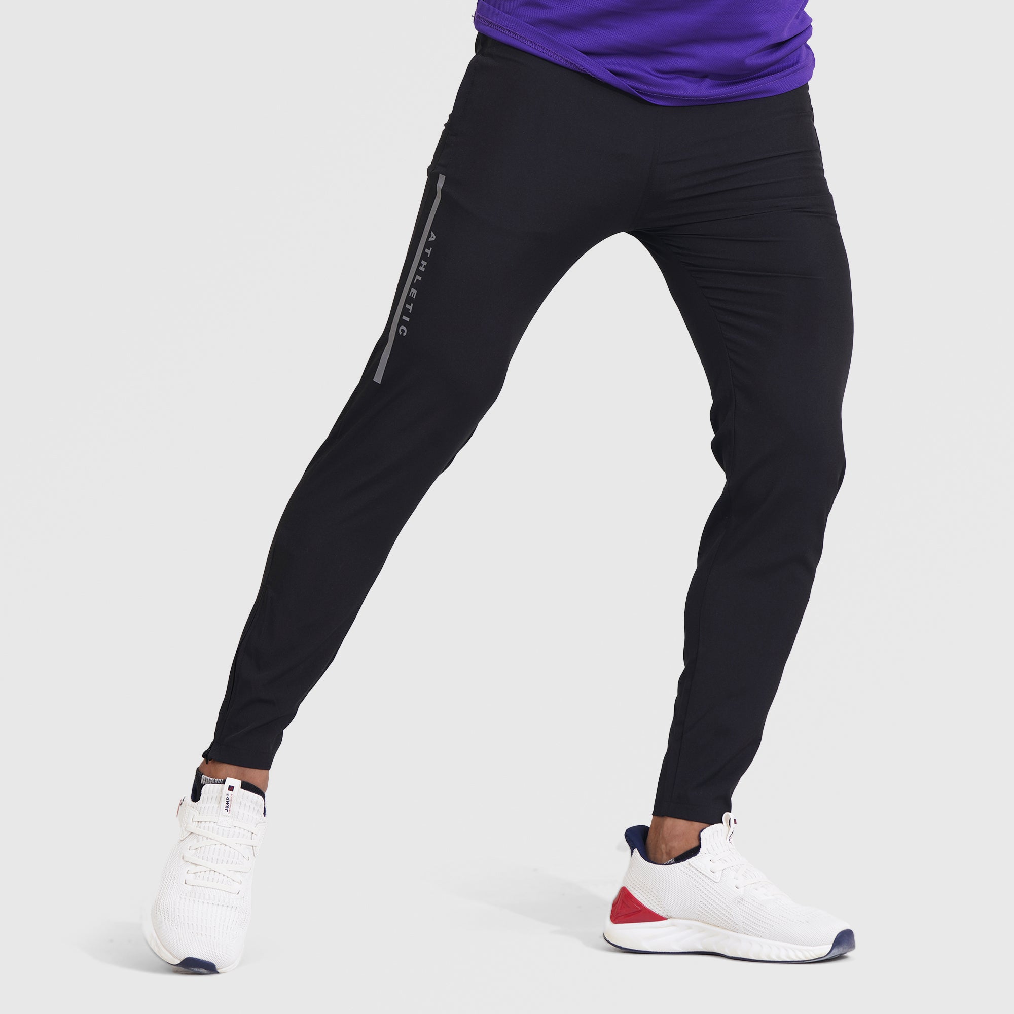 ATHLETIC BLACK TROUSER