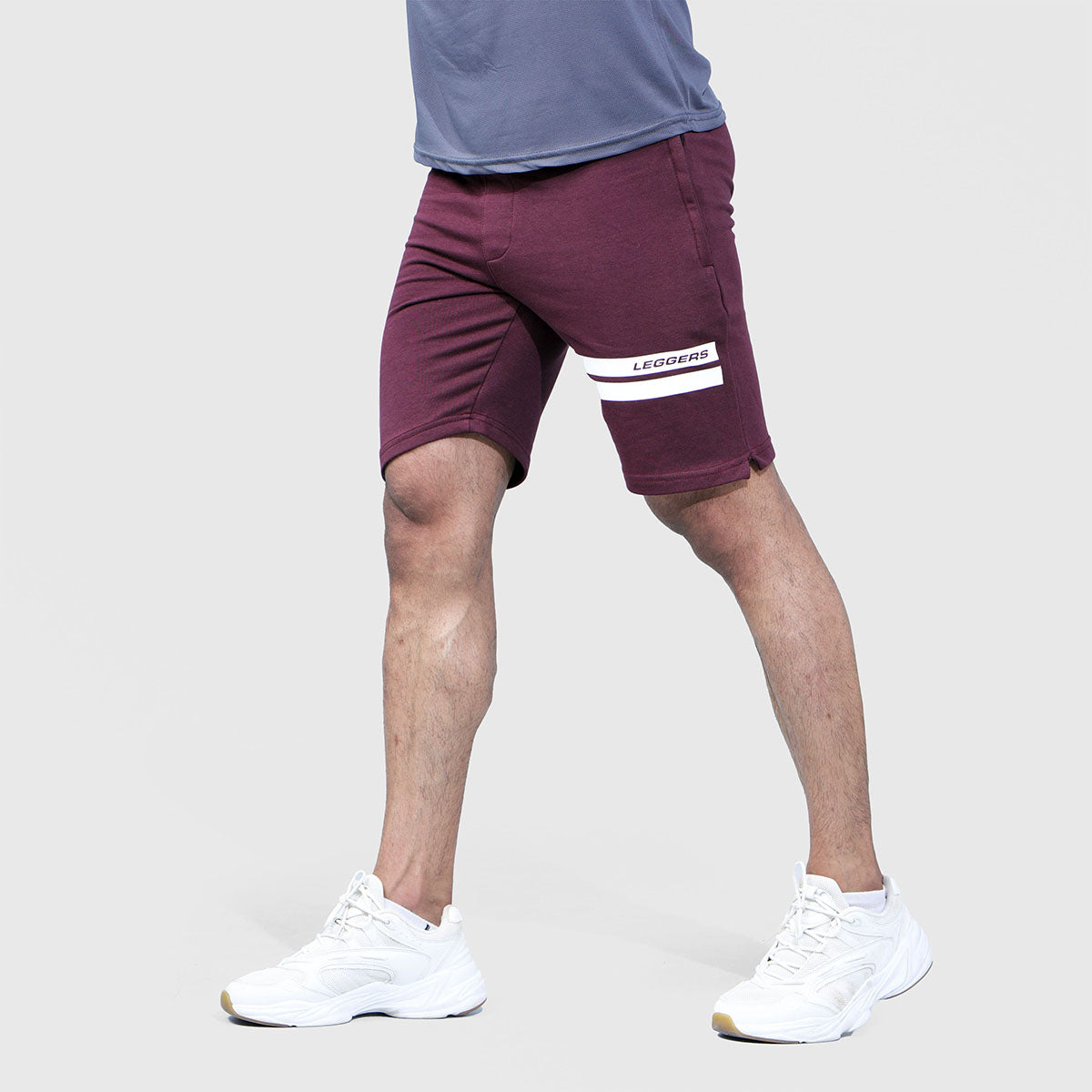 STUDIO MAROON SHORTS