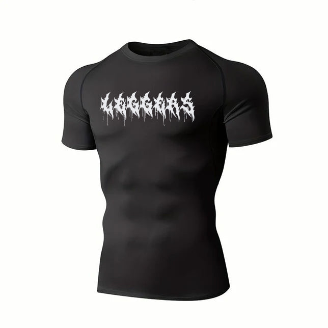 Angelic Black Compression TEE