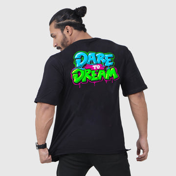 Dream Black Oversized Shirt