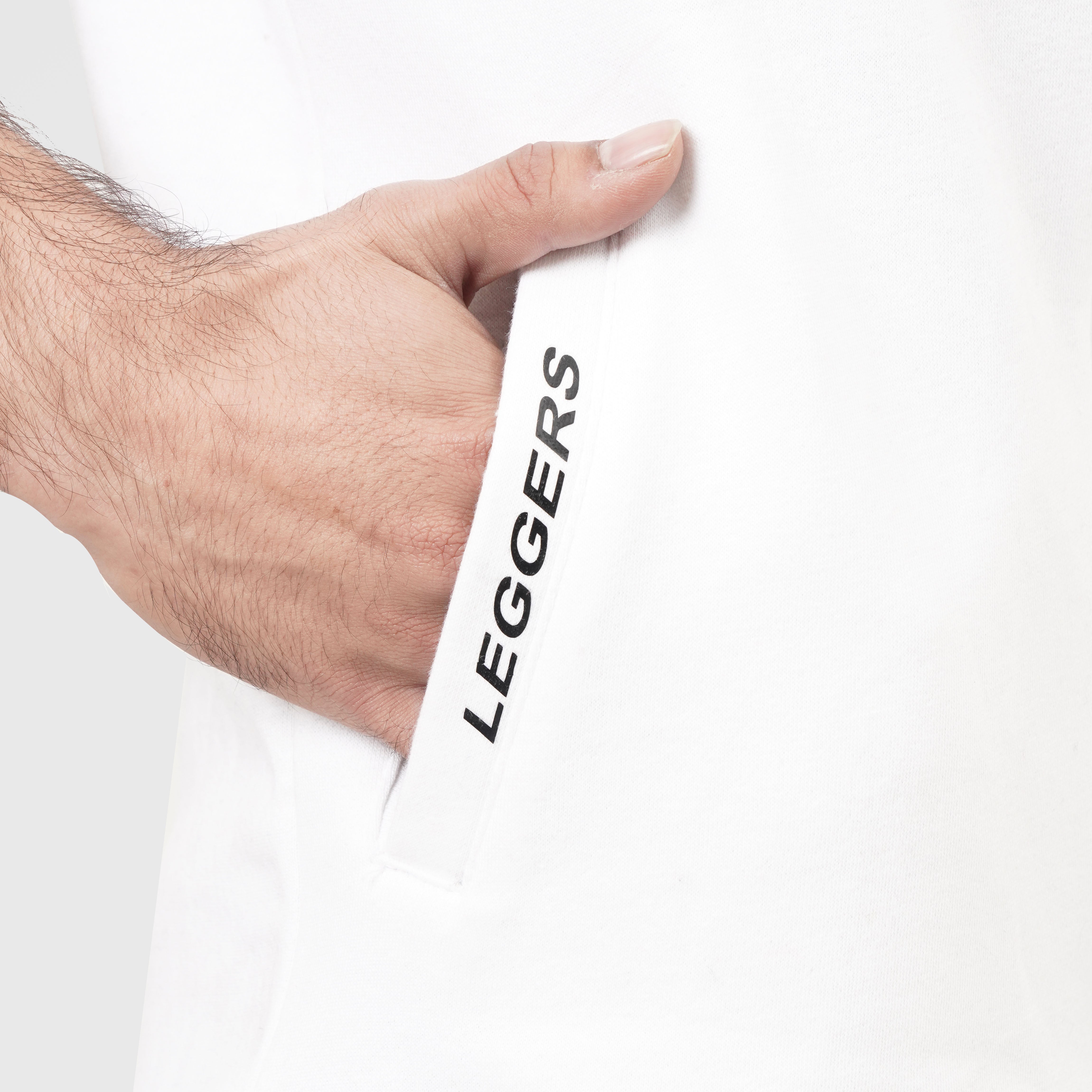 White Zipper SLEEVELESS HOODIE