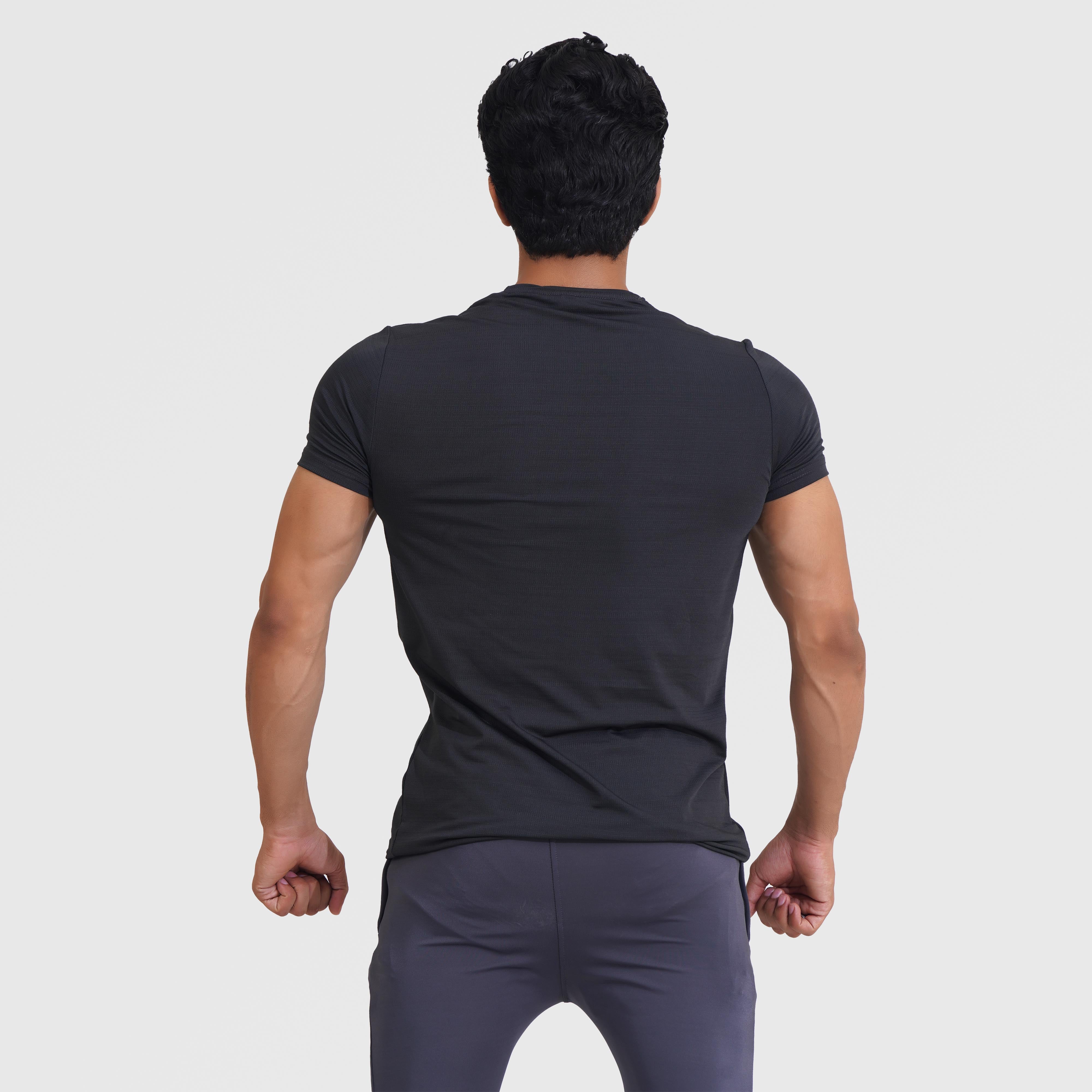 Enigma Black Compression TEE