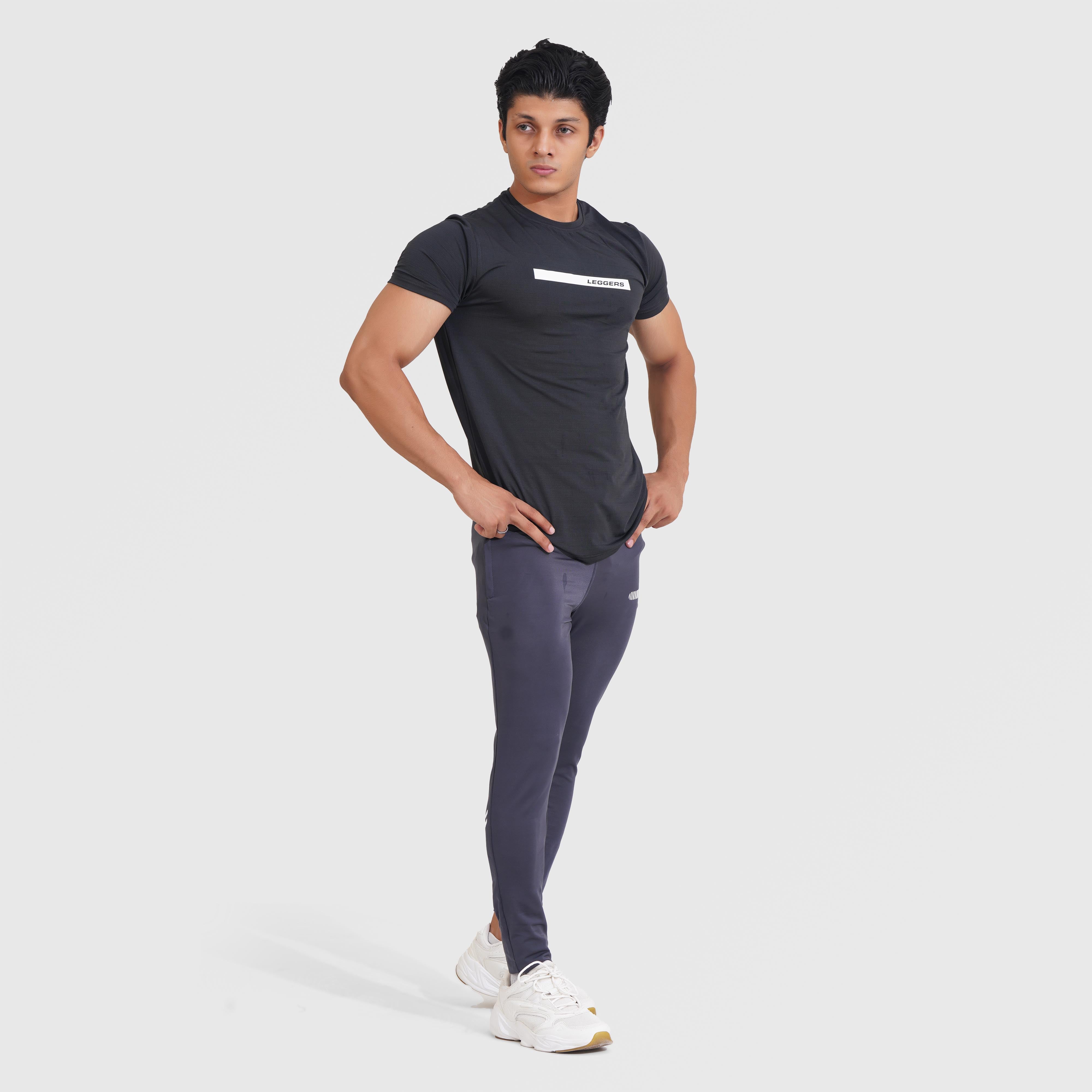 Enigma Black Compression TEE