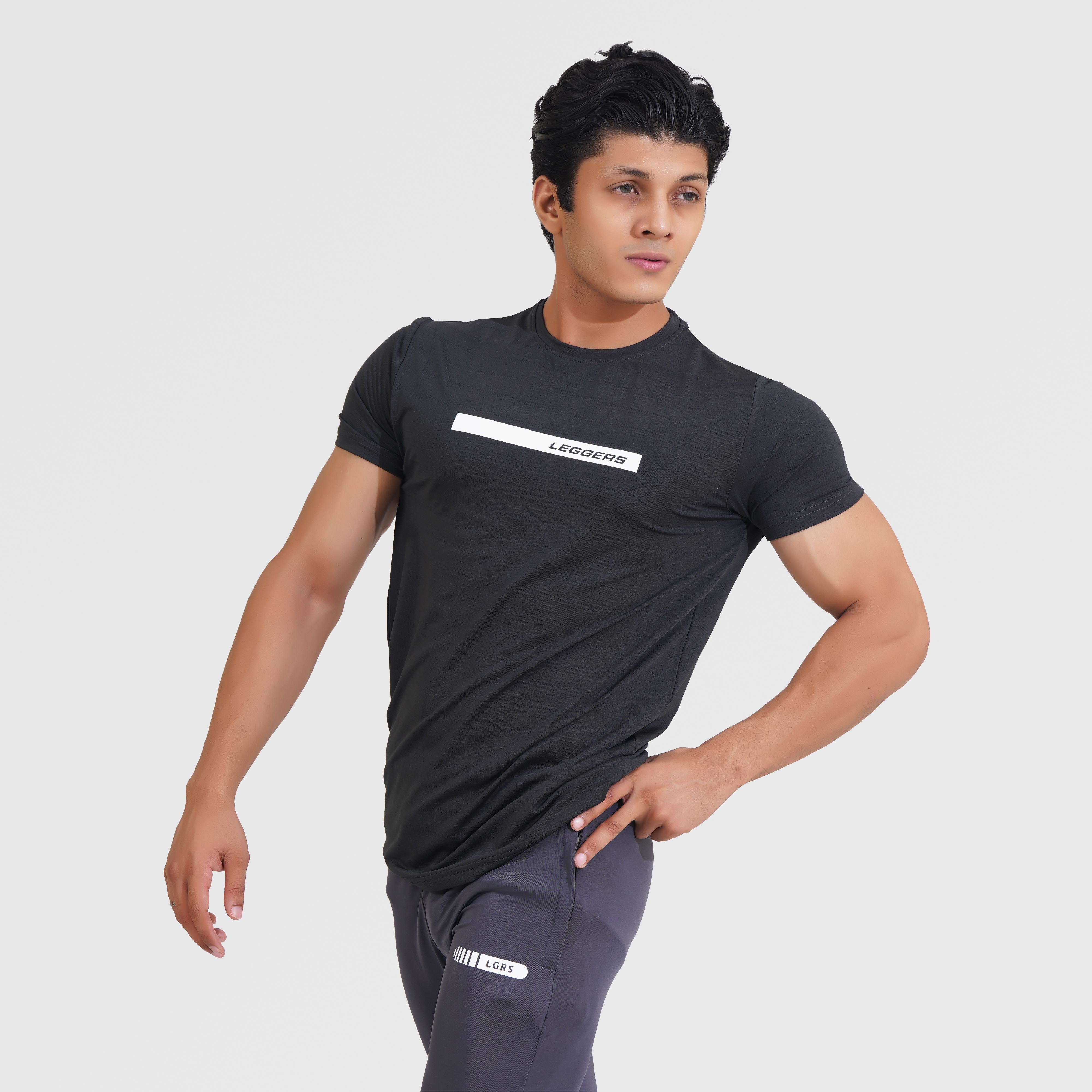 Enigma Black Compression TEE